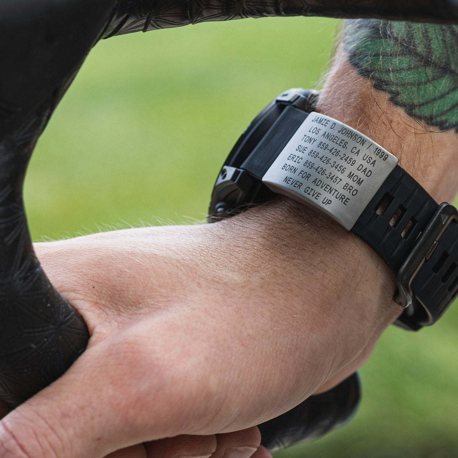 Garmin Watch Medical ID With Profile