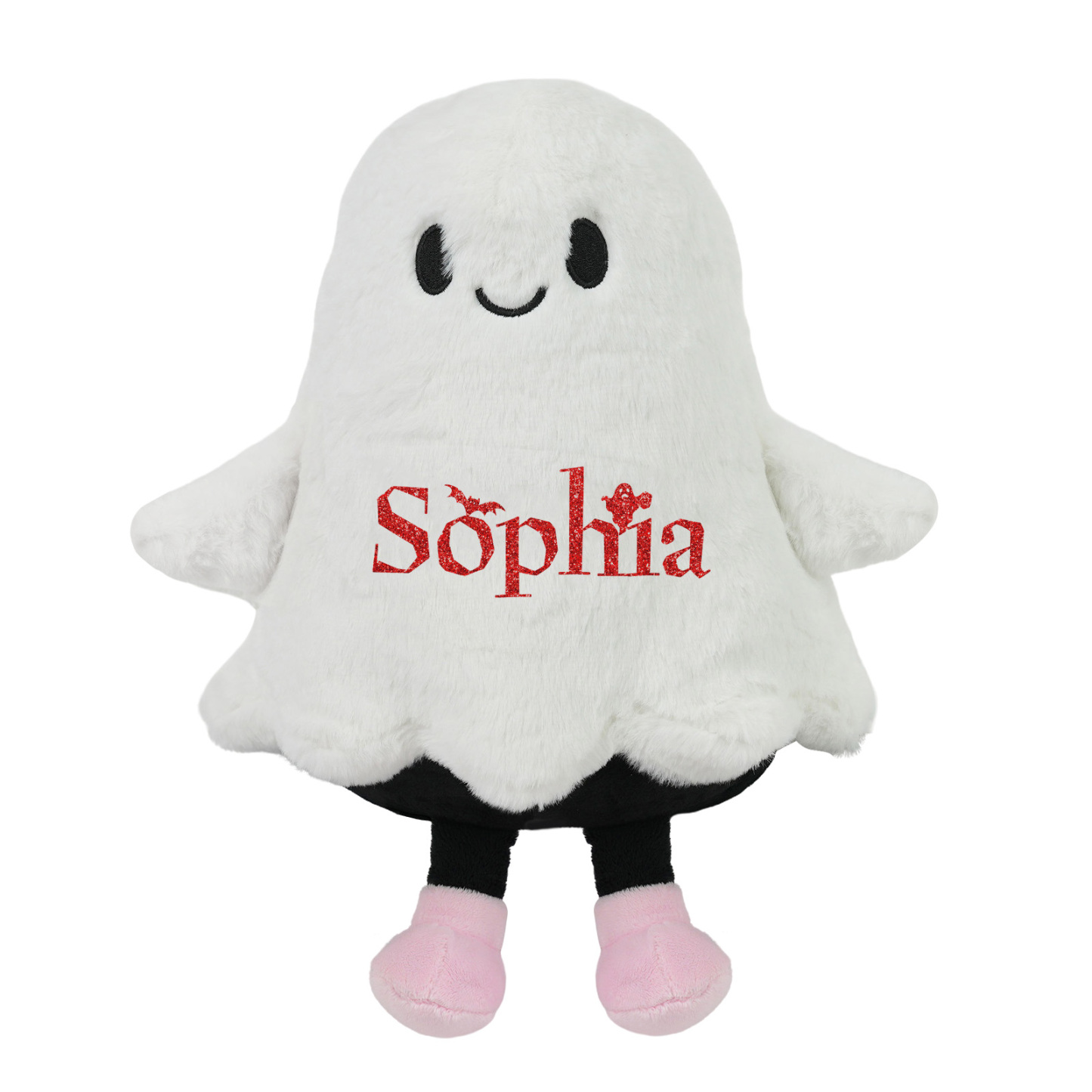 Custom Halloween Ghost Plush, Personalized My First Halloween Stuffed Animal, Soft Ghost Toy Gift for Baby Girls Boys Kids