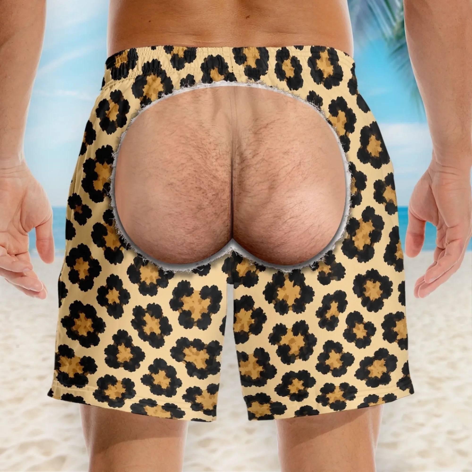 [Copy]Custom Funny Men Swim Trunks - Personalized Summer Vacation And Travel Gifts For Men - Style Over Rules
