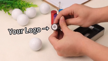 Custom Golf Ball Stamp/Monogram Golf Ball Stamp, Personalized Ball Stamp, Golf Accessories/Ink Ball Stamp,Gift for Golfer/Golfer Sport Gift