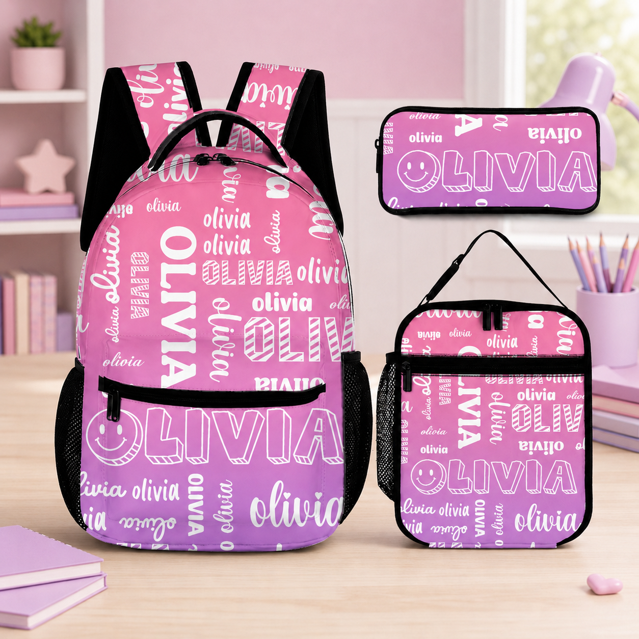Personalized Custom Name Backpack - The Perfect Gift for Your Child's School Season