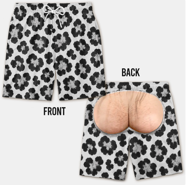 [Copy]Custom Funny Men Swim Trunks - Personalized Summer Vacation And Travel Gifts For Men - Style Over Rules