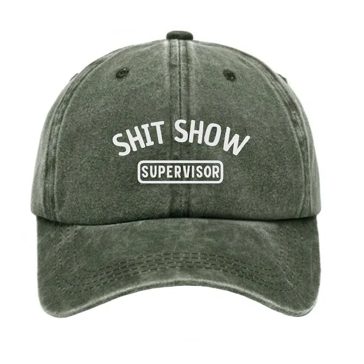 Shit Show Supervisor Funny Hat