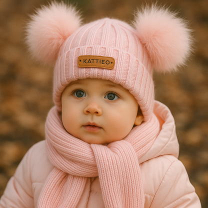Personalized Name Kid Pom Pom Hat Personalized Baby Beanie,Newborn Baby Beanie Hat Toddler Hat Kids Engraved Name Winter Hat For toddler