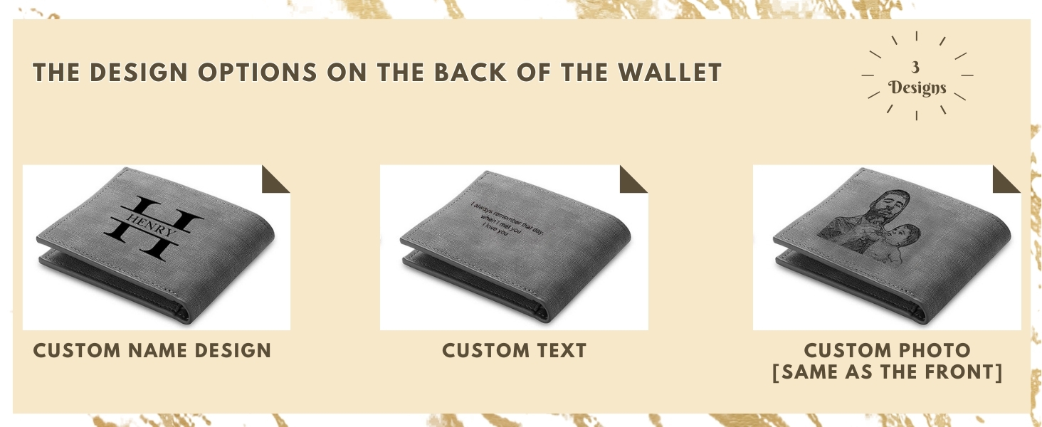 Custom Wallets for Men
