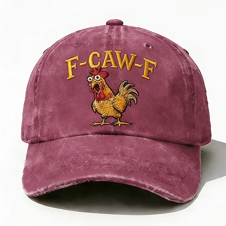 F-CAW-F Rooster Funny Hat