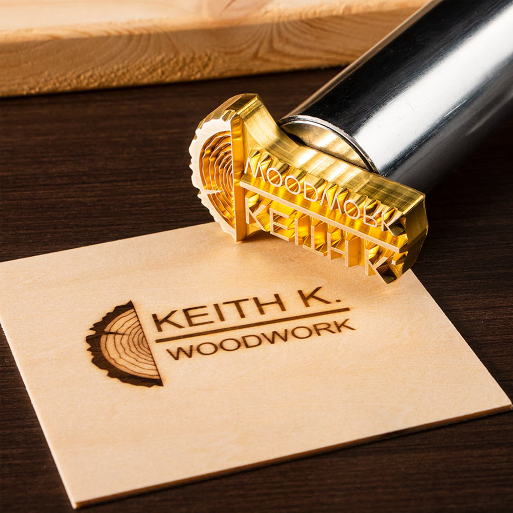 Custom Branding Iron, Custom Personalized Wooden Branding Iron, Custom Wood Branding Iron, Custom Brass Wood Stamp, Stamp For Wood