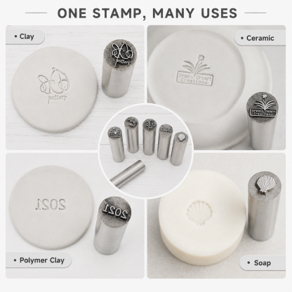 Custom made Pottery Stamps for Ceramic Artists Clay Potter Stamps for Soap Custom Pottery Stamp for Potter Stamp for Ceramic Stamp for Soap