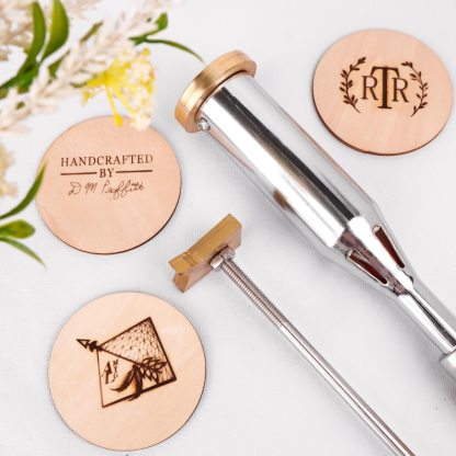 Handcrafted Branding Iron For Woodworking Custom Wood Burning Stamp Wedding Branding Iron Leather Stamp Personalized Branding Irons