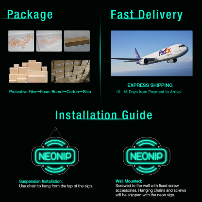 Custom Handmade Happy Halloween Neon Sign, Spooky LED Wall Decor For Party & Home