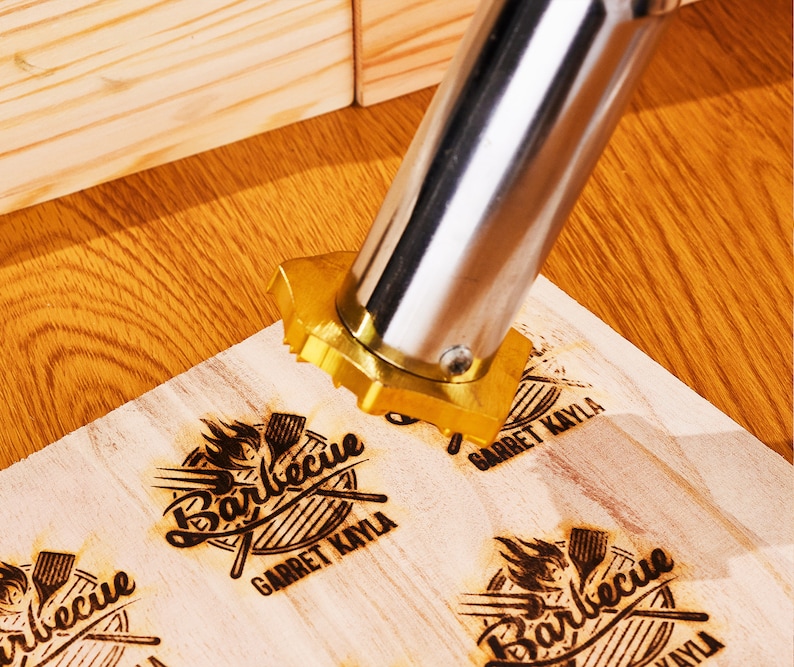 Custom branding iron for wood/burgers , Personalized wood burning stamp for wood diy, Electric wood branding iron , Wood stamp custom
