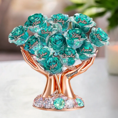 Custom Acrylic Plaque - Personalized Mother's Day Gifts For Mom, Grandma - Blessed With The Best Grandma