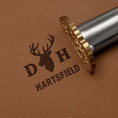 Custom Heated Branding Iron for Leather Crafts, Create Lasting Marks with Your Own Design