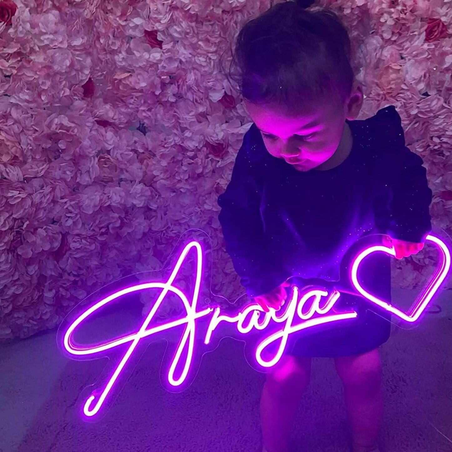 Personalized Neon Signs for Wall Decor, Signs for Bedroom, Birthday Party, Baby Shower, Customizable Gifts for kids