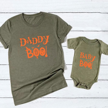 Halloween Family BOO Matching Shirts