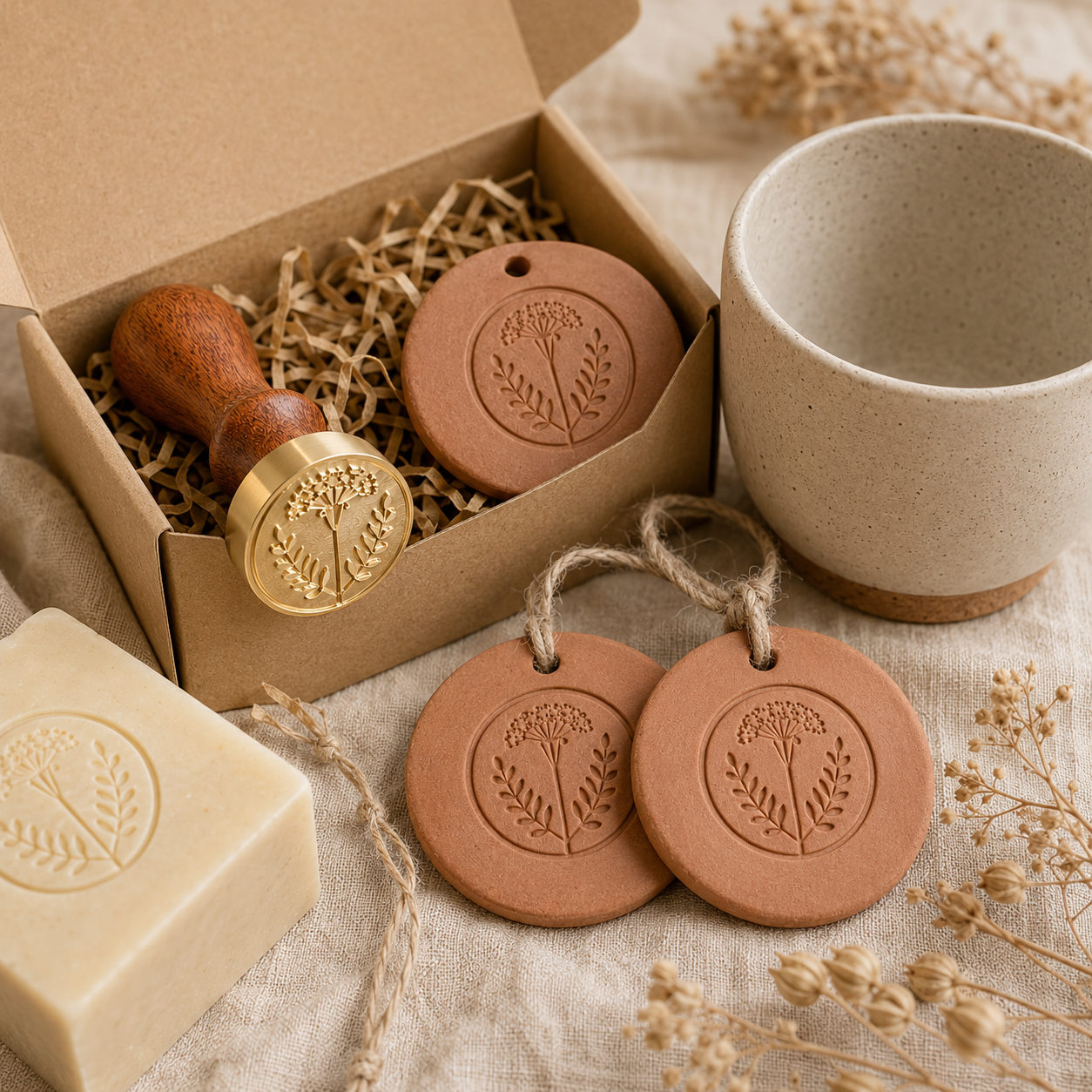 Makers Mark Stamp for Clay Personalized Pottery Stamp Clay Stamp Custom Ceramic Stamps Pottery Signature Stamps Custom Pottery Stamps 4clay