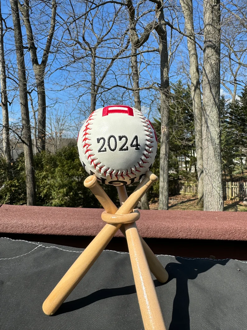 Personalized Baseball, Embroidered Baseball, Softball, Custom Baseball Gift, for kids, for Father’s Day, for sports fan Custom Gift Baseball
