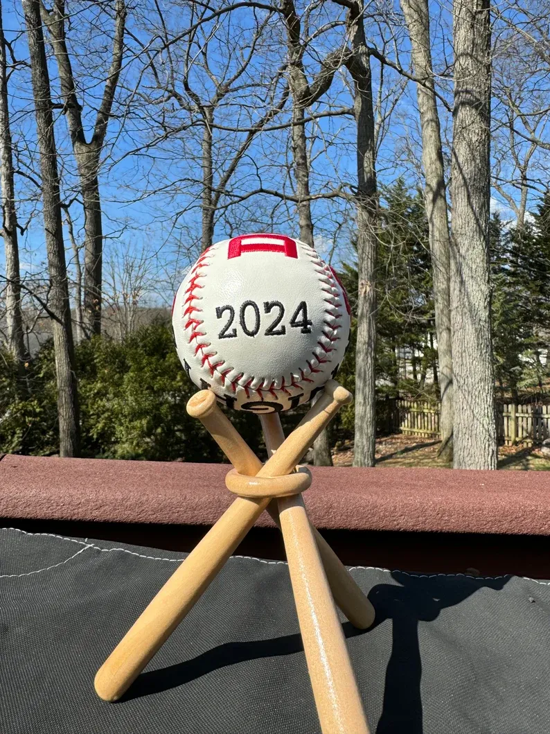 Personalized Baseball, Embroidered Baseball, Softball, Custom Baseball Gift, for kids, for Father’s Day, for sports fan Custom Gift Baseball