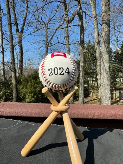 Personalized Baseball, Embroidered Baseball, Softball, Custom Baseball Gift, for kids, for Father’s Day, for sports fan Custom Gift Baseball