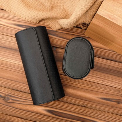 Personalized Leather Watch Case, Travel Watch Roll, Watch Roll for 3 Watches, Groom Gift, Valentine's Day gift,Gift for Him