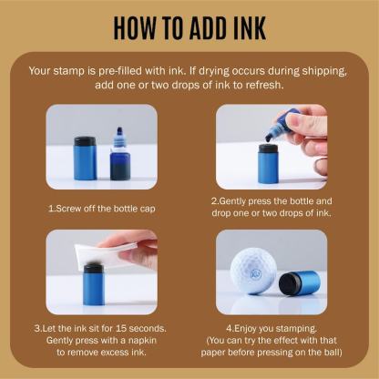 Professional Golfer Accessories | Custom Golf Ball Stamp & Hat Clip Set | Custom Golf Ball Stamp Set | Golf Ball Markers | Golfer Sports Gifts