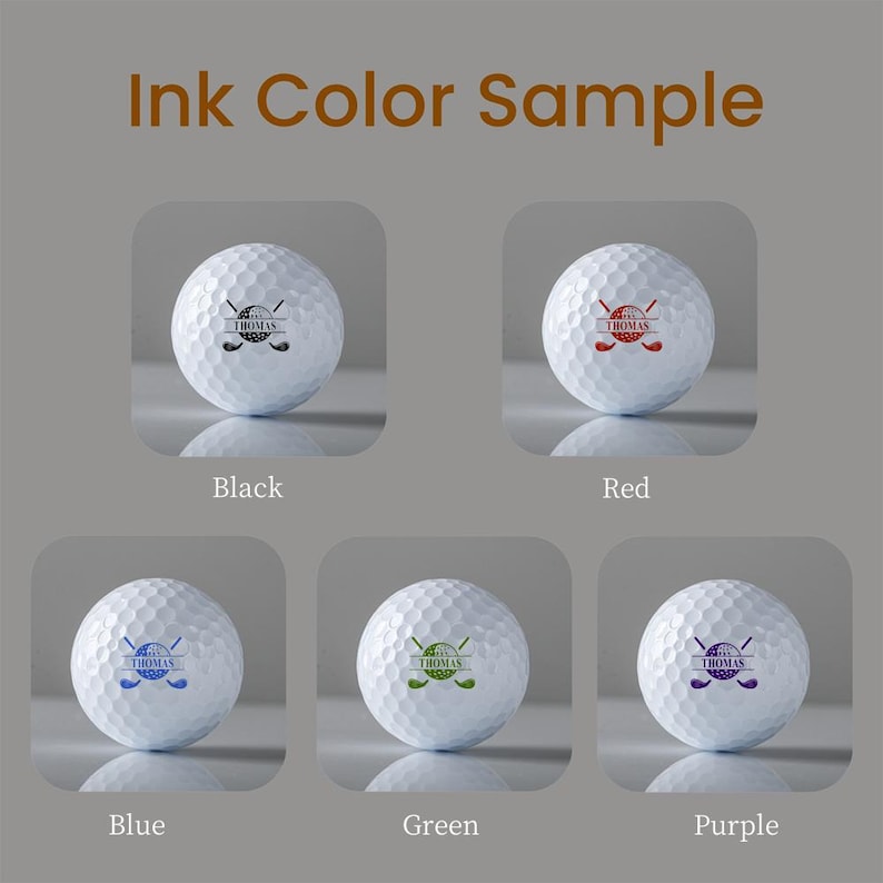 Custom Golf Stamp-Personalized Golf Ball Stamp-Golf Ball Marker-Monogram Golf Ball Stamp-Professional Golfer Accessories-Golfer Sports Gifts