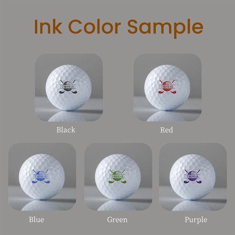 Custom Golf Stamp-Personalized Golf Ball Stamp-Golf Ball Marker-Monogram Golf Ball Stamp-Professional Golfer Accessories-Golfer Sports Gifts