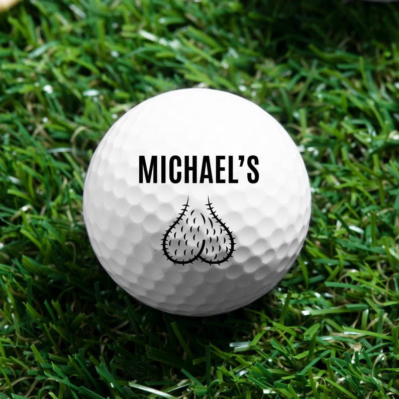 Funny Golf Balls, Personalized Golf Balls, Custom Golf Balls, Christmas Gift, Golf Gifts for Men, Guy Gift, Funny Gift for Man,