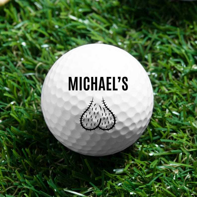 Funny Golf Balls, Personalized Golf Balls, Custom Golf Balls, Christmas Gift, Golf Gifts for Men, Guy Gift, Funny Gift for Man,