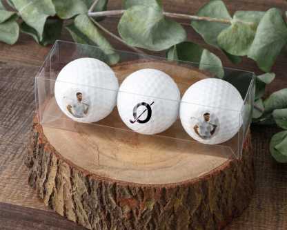Personalized Golf Balls Set of 3, Custom Golf Gifts for Golfers, Funny Golf Gifts Photo Golf Ball, Groomsmen Gifts Golf Lover Gifts [D]