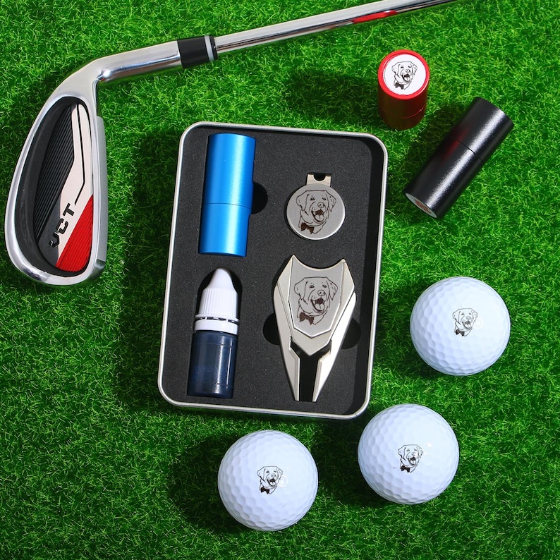 Custom Golf Ball Stamp Custom Pet Face On Golf Stamp Gifts For Golf Lovers Gifts For Golfer Pet Lover Gift Custom Ball Marker