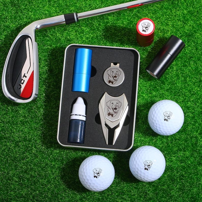 Custom Golf Ball Stamp Custom Pet Face On Golf Stamp Gifts For Golf Lovers Gifts For Golfer Pet Lover Gift Custom Ball Marker