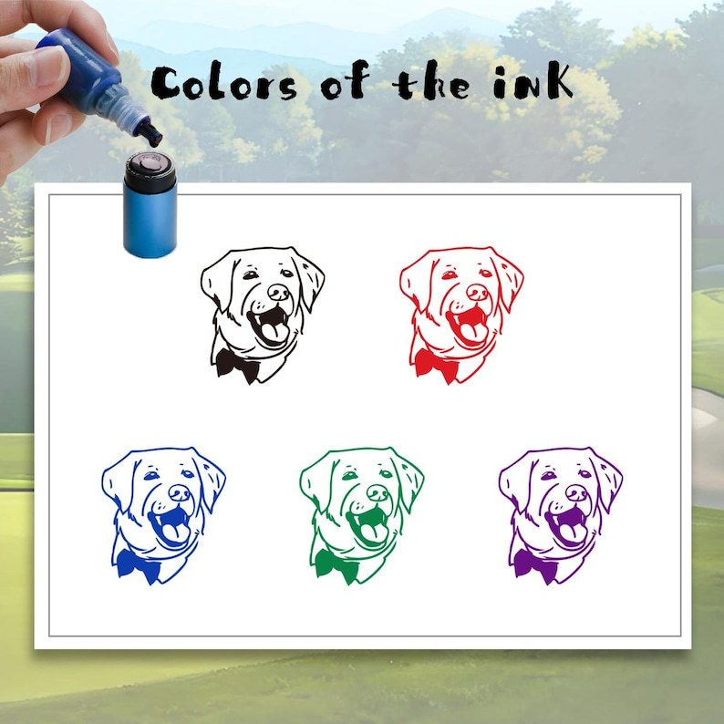 Custom Golf Ball Stamp Custom Pet Face On Golf Stamp Gifts For Golf Lovers Gifts For Golfer Pet Lover Gift Custom Ball Marker