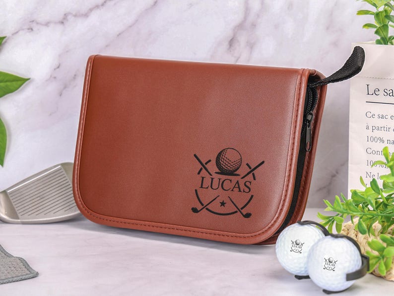 Personalized Golf Gift Set, Golf Lover Gift, Golf Gift for Dad, Golf Accessories for Golfer, Groomsman Gift, Gift for Him, Father's Day Gift