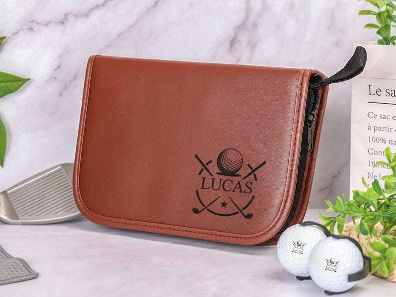 Personalized Golf Gift Set, Golf Lover Gift, Golf Gift for Dad, Golf Accessories for Golfer, Groomsman Gift, Gift for Him, Father's Day Gift