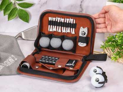 Personalized Golf Gift Set, Golf Lover Gift, Golf Gift for Dad, Golf Accessories for Golfer, Groomsman Gift, Gift for Him, Father's Day Gift