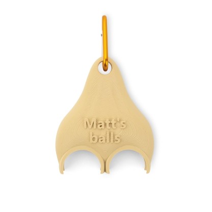 Personalized Golf Ball Holder | Funny 3D Printed Clip with Custom Name | Sports Gift for Golfers, Birthday, Anniversary, Father‘s Day