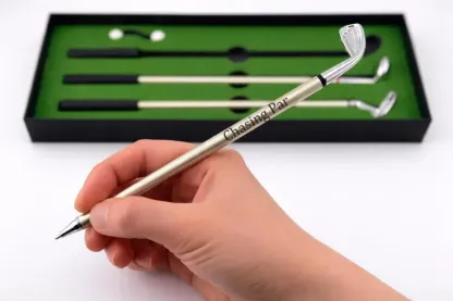 Engraved Golf Pen Set - Corporate Golf Gift, Tournament Prizes and Executive Desk Accessories