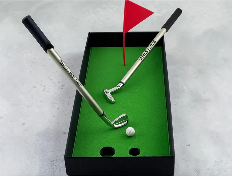 Engraved Golf Pen Set - Corporate Golf Gift, Tournament Prizes and Executive Desk Accessories