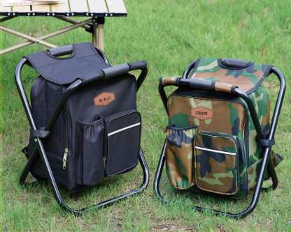 Personalized Cooler Chair, Embroidery Backpack or Matching Cap, Custom Outdoor Lovers Gifts, Fishing Gifts for Men