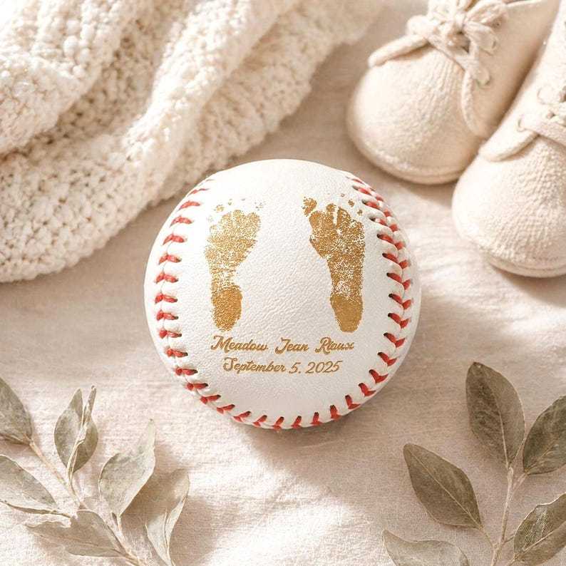 Photo Engraved Baseball Personalized Fathers Day Gift for Dad Grandpa Coach Custom Birthday