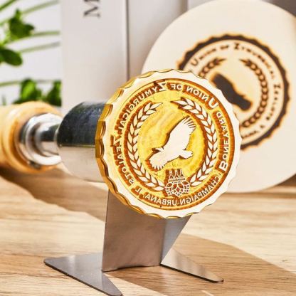 Custom wood branding iron for woodworkers,  Wood burning stamp, Electric branding iron for wood, Custom branding iron for gift-01