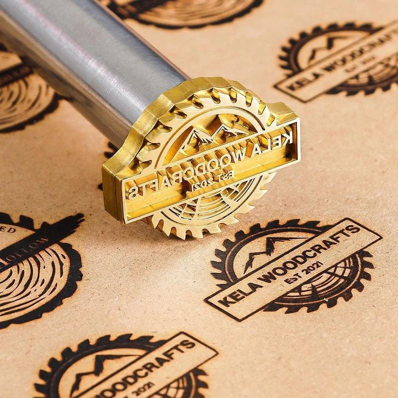 Custom wood branding iron for woodworkers,  Wood burning stamp, Electric branding iron for wood, Custom branding iron for gift-01