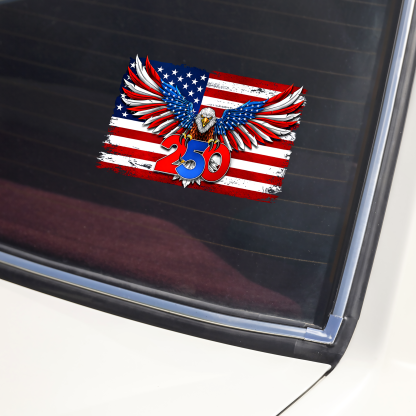 America 250th Anniversary United States Semiquincentennial 1776-2026 Patriotic Eagle Car Window Decal Sticker HO82 901080