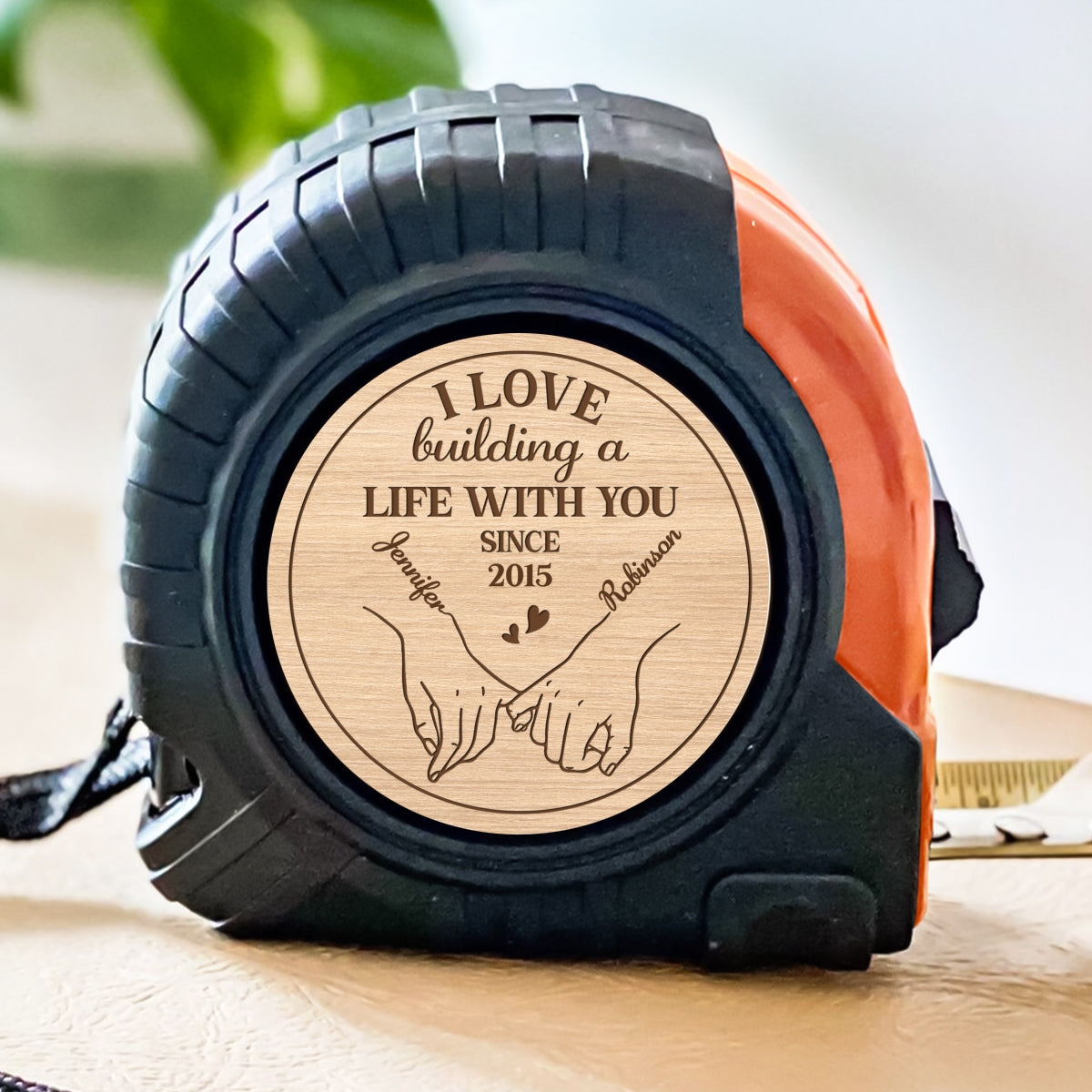 With You - Personalized Custom Tape Measure