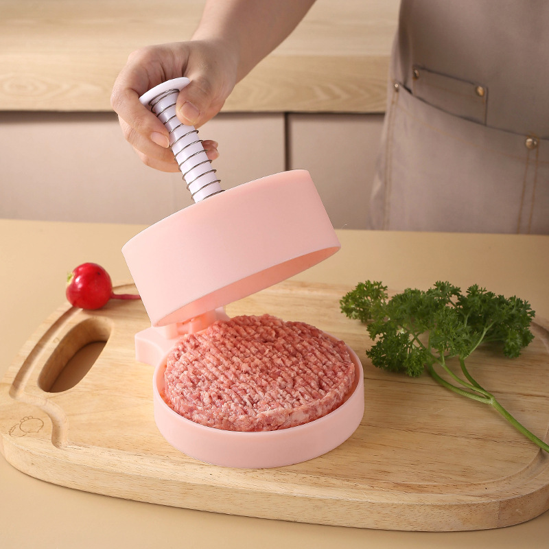 New plastic burger multifunctional meat press handmade rice ball mold round food supplement press mold