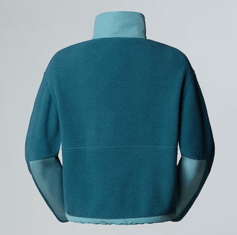 Giacca in pile Yumiori Off-Peak con mezza cerniera da donna