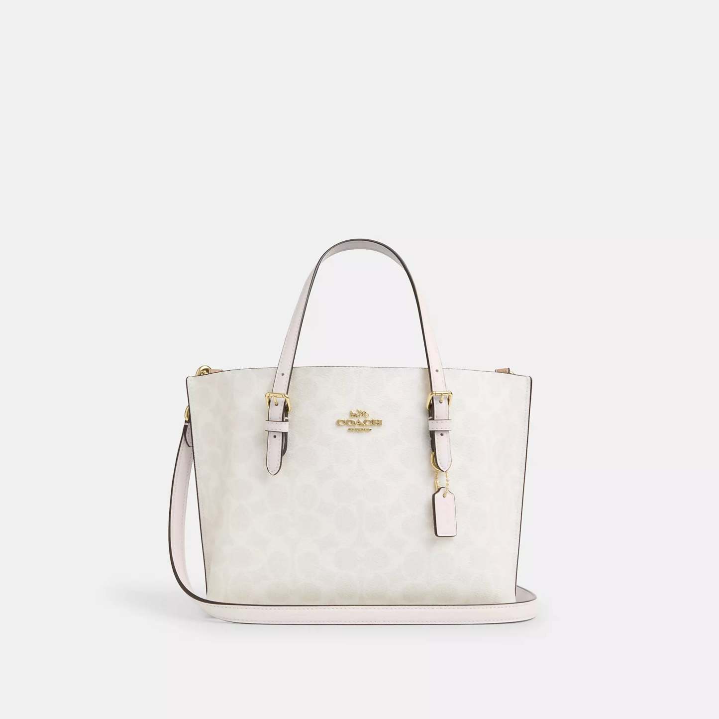 Coach Outlet Mollie Tote Bag 25 In Signature Canvas