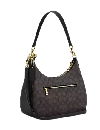 Coach Teri Hobo Bag In Signature Canvas