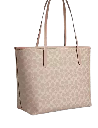 Coach City Tote Bag In Signature Canvas
